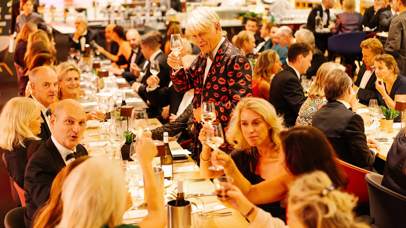 Gouden kalveren gala diner